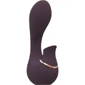 Irresistible Vibrator Met Zuig Functie Mythical - Paars