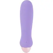 Cuties You2Toys - Mini Purple - oplaadbare siliconen staafvibrator (paars)