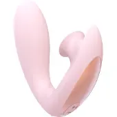 Irresistible Vibrator Met Zuig Functie Desirable - Roze
