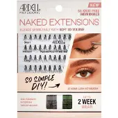 Ardell Naked Extensions Soft 3d Volume X 56 Knoopvrije Extensions #zwart 1 Stuk