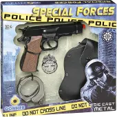 Cpa Toy Police Set Pistol 8 Shots + Wives Veelkleurig Kinderen