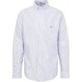 Gant Overhemd lichtblauw / rood / wit