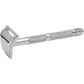 Dovo Merkur Solingen Beard and Moustache Razor Chrome