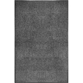 vidaXL Deurmat wasbaar 120x180 cm antraciet