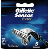 Gillette Sensor Excel Scheermesjes 5 ST