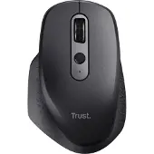 Trust Ozaa Oplaadbare Draadloze Comfort Muis Zwart