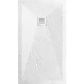 Sanimar Douchetub Sanistone 90 x 90 cm Wit