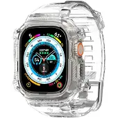 Spigen Rugged Armor Pro Apple Watch Ultra 49 Mm Bandje Transparant