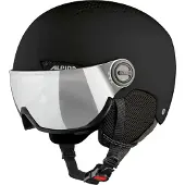 Alpina Skihelm Arber Visor Black Matt-58 - 61 cm