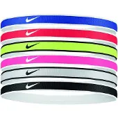 Nike Swoosh Sport Haarbanden 6-Pack Multicolor
