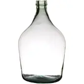 B-Living Flesvaas Gerecycled Glas 10L Ø25xH39cm Transparant transparant Glas B-Living