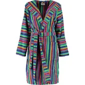 Cawö Badjas 7049 Kort Capuchon Women Multi-40 / 42