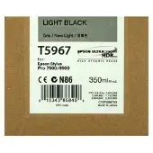Epson T5967 inktcartridge licht zwart (origineel)