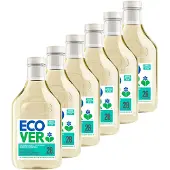 Ecover 6x Ecover Vloeibaar Wasmiddel Universal Kamperfolie & Jasmijn 28 Wasbeurten 1,43 Liter