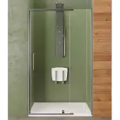Lacus Nisdeur pianosa evo 2-delig 150x200 cm chroom