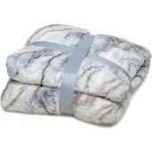 Wicotex Plaid-dekens- Marble gemêleerd 200x240cm