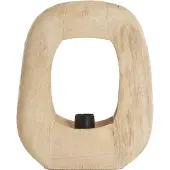 Light & Living Licht Houten Tafellamp Kelafo 33 X 40cm