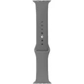BlueBuilt Siliconen Bandje Zwart voor Apple Watch 44/45/46mm