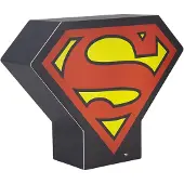 Paladone DC Comics Superman Bureau Lamp - Geel, Rood, Zwart