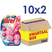 Bref 10x Toiletblok Deluxe Magnolia 2 Stuks