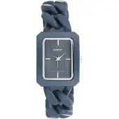 Oozoo Horloge met Schakelarmband Smoke Grey | Ultralight | C11278