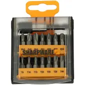 Pgb-Europe - Sharpware bitset 15 delig + bithouder - B025SET15