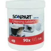 Scanpart Accessoire pour machine à café Cleaning Tablets x90