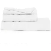 The One Towelling The One Bamboe badlaken 70x140 cm - Wit