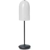 Ferm Living Gry tafellamp Zwart doorschijnend