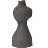 Ferm Living Yara Vaas Medium | Dark Grey