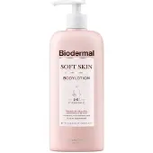 Biodermal Soft Skin Bodylotion, 400 ml - Herstelt de natuurlijke zachtheid van de huid, Verbetert de huidelasticiteit, Licht en hydraterend