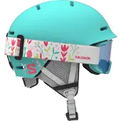 Salomon Skihelm Kids Player Combo Aruba Blue-49 - 53 cm