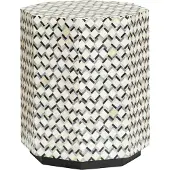 Tower Living Brendola endtable 45x45x55 (Wit, 45x55x45cm)