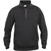 Clique Basic halfzip Donker Navy maat 4XL 3671