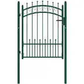 VD Home Furnishing Hekpoort EMMEN met stalen pinnen 104x109,5 cm groen