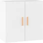 vidaXL Wandkast 60x30x60 cm bewerkt hout wit