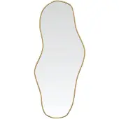 vidaXL Wandspiegel 90x40 cm goudkleurig