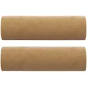 vidaXL Sierkussens 2 st 15x50 cm fluweel bruin