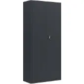 vidaXL Archiefkast 90x40x200 cm staal antracietkleurig