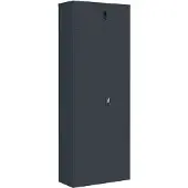 vidaXL Archiefkast 90x40x240 cm staal antracietkleurig