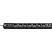 Brennenstuhl Power Socket - 7 Sockets with Switch (2 m)