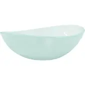 vidaXL Wasbak 54,5x35x15,5 cm gehard glas mat