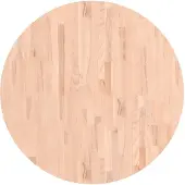 vidaXL Tafelblad rond Ø90x4 cm massief beukenhout