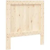 vidaXL Hoofdbord 100x104 cm massief grenenhout