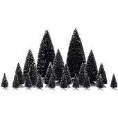 Lemax General Kerstdorpminiatuur Pine Trees (dennenbomen) 8,7 X 8,7 X 22,9 Cm 21 Stuks