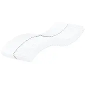 vidaXL - Schuimmatras - hardheid - H2 - H3 - 90x190 - cm - wit