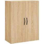 vidaXL Wandkast 69,5x34x90 cm bewerkt hout sonoma eikenkleurig