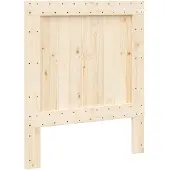 vidaXL Hoofdbord 90x104 cm massief grenenhout