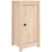 vidaXL Dressoirs 2 st 39x35x80 cm massief grenenhout