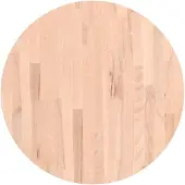 vidaXL Tafelblad rond Ø60x4 cm massief beukenhout